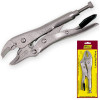 Ivy Classic Locking Pliers - Curved Jaw With Wire Cutter - 7"L, 1-5/8" Jaw Capacity