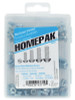 Hillman Homepak Fastener Assortment - Round Head Slotted Drive Machine Screws