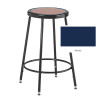 KI Steel Stool - 24"- 33" Adjustable Leg - Nordic Blue - Shipped Unassembled With All Necessary Hardware