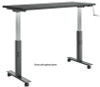 Diversified Hi-Lo Bench - 1" Epoxy Resin Top - 60"W x 24"D - Adjustable Height From 25" to 36"