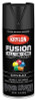 Krylon Fusion All in One Spray Paint, Satin, Black, 12 oz.