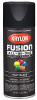 Krylon Fusion All in One Spray Paint, Flat, Black, 12 oz.