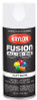 Krylon Fusion All in One Spray Paint, Flat, White, 12 oz.