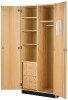 Diversified Woodcrafts Deluxe Wardrobe Storage Cabinet - 36"W x 22"D x 84"H