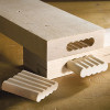 Rockler Beadlock Tenon Stock - 3/8" x 2"W Tenon - pkg/20