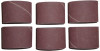 Clesco Sanding Sleeves - 1/2" x 1/2" 50 Grit - pkg/6