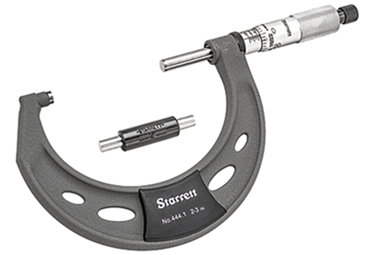 Starrett Micrometer Outside, w/Stop & Lock Nut, 23" Range Paxton