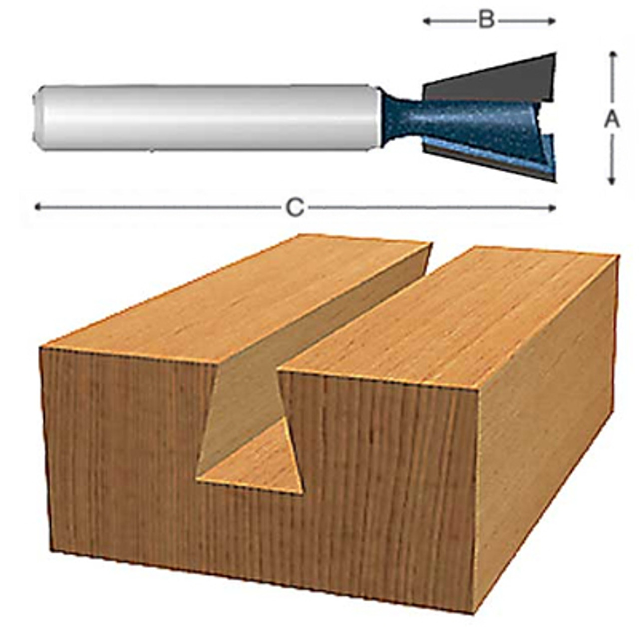 Bosch Dovetail Bit 1 2