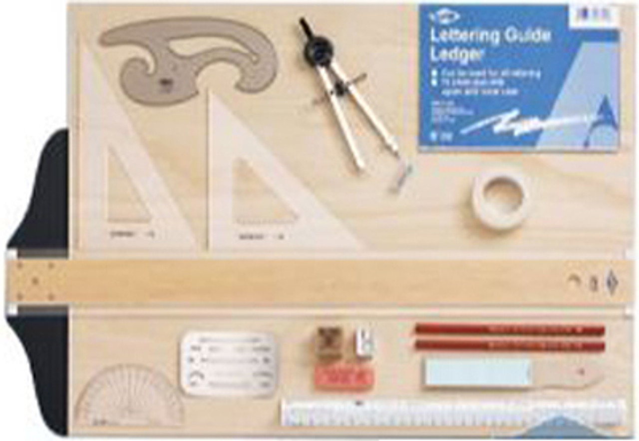 Pacific Arc Drafting Kit - 16pc W/16x21 Drawing Board