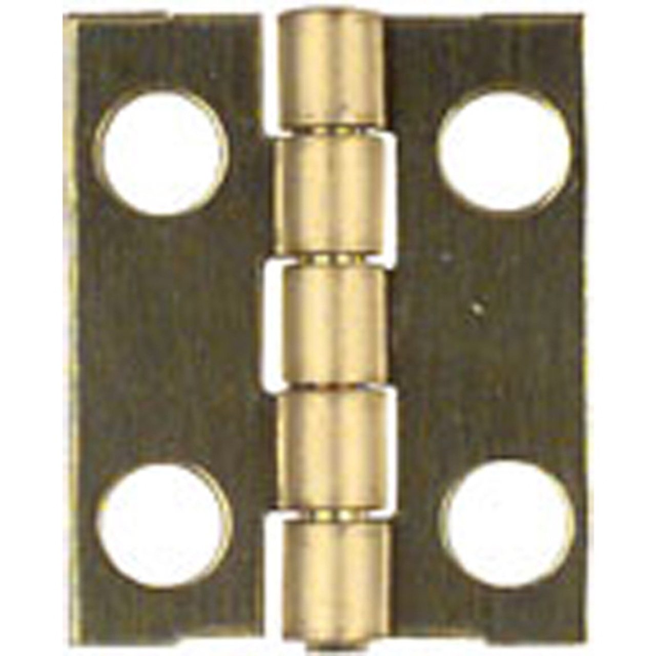 The Hillman Group Solid Brass Narrow Butt Hinge - 3/4