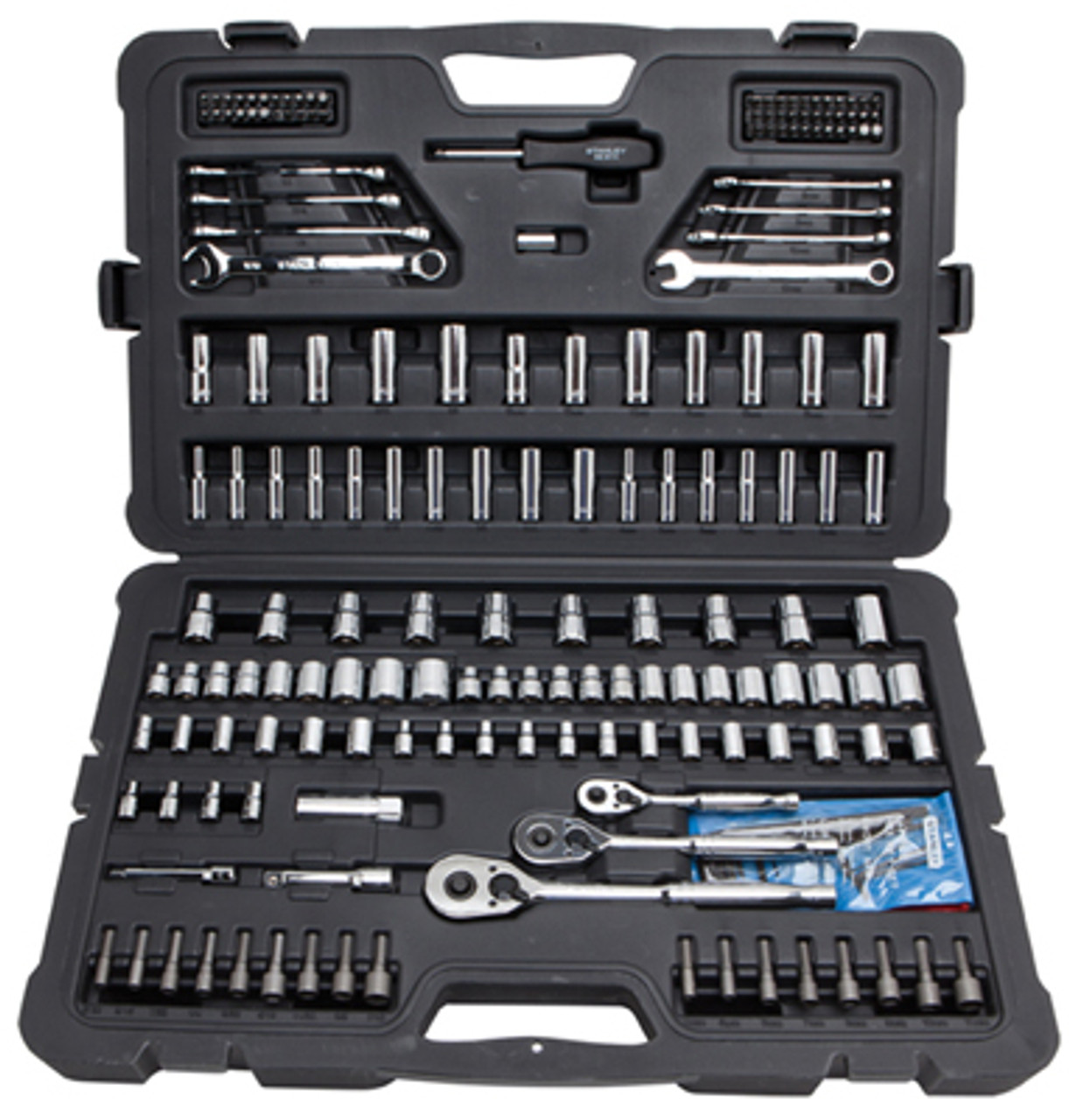 Stanley Tool Set, Mechanics, w/Case 201pc - Paxton/Patterson