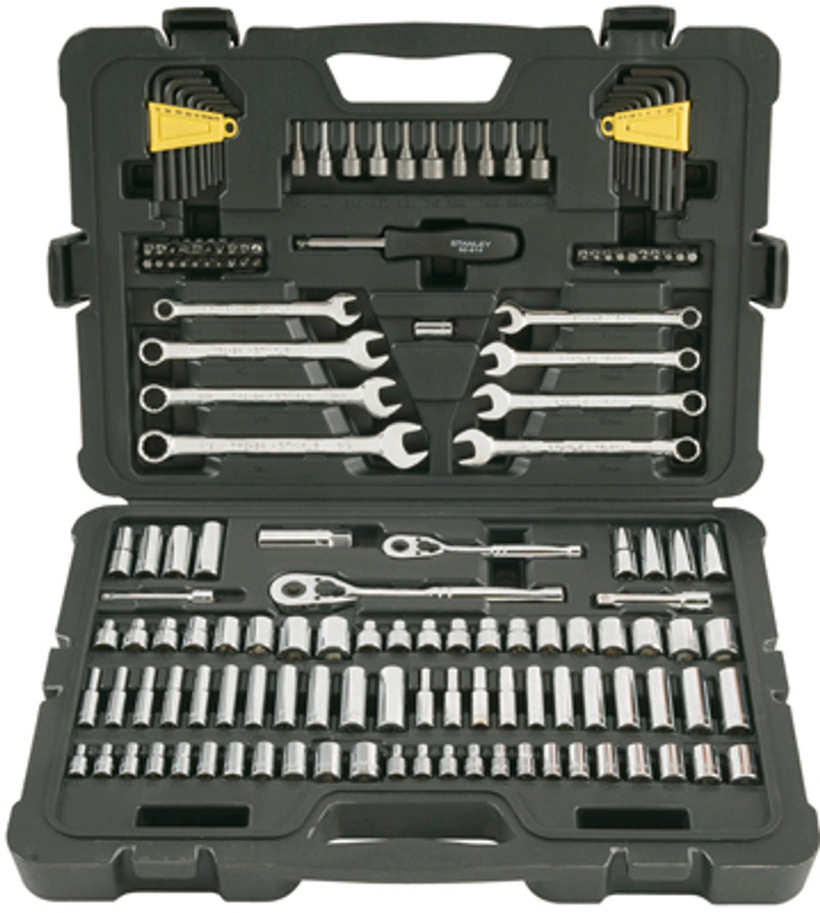 Stanley Tool Set, Mechanics , w/Case, 145pc - Paxton/Patterson