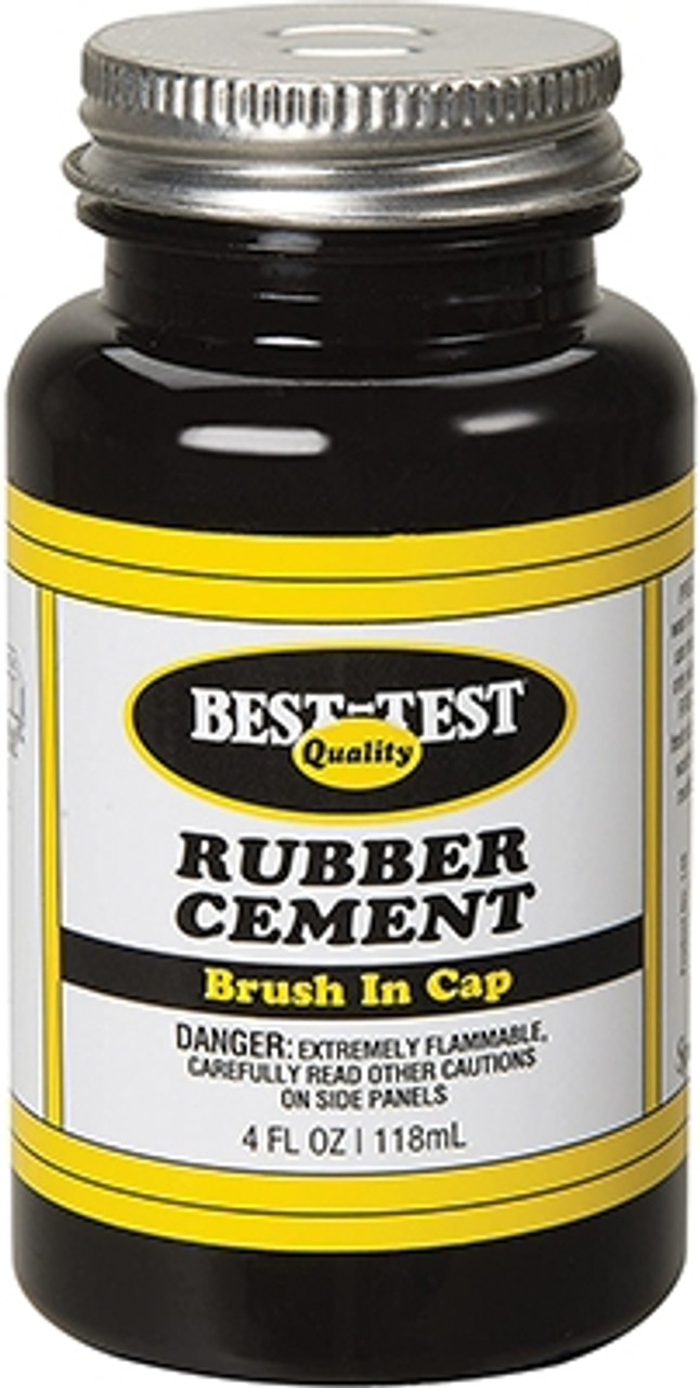 Best-Test Rubber Cement - 4 oz. - Paxton/Patterson