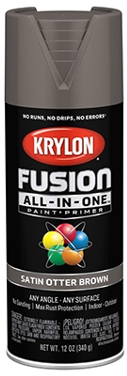 Krylon Fusion All-In-One Satin White Spray Paint and Primer In One (NET WT.  12-oz) in the Spray Paint department at