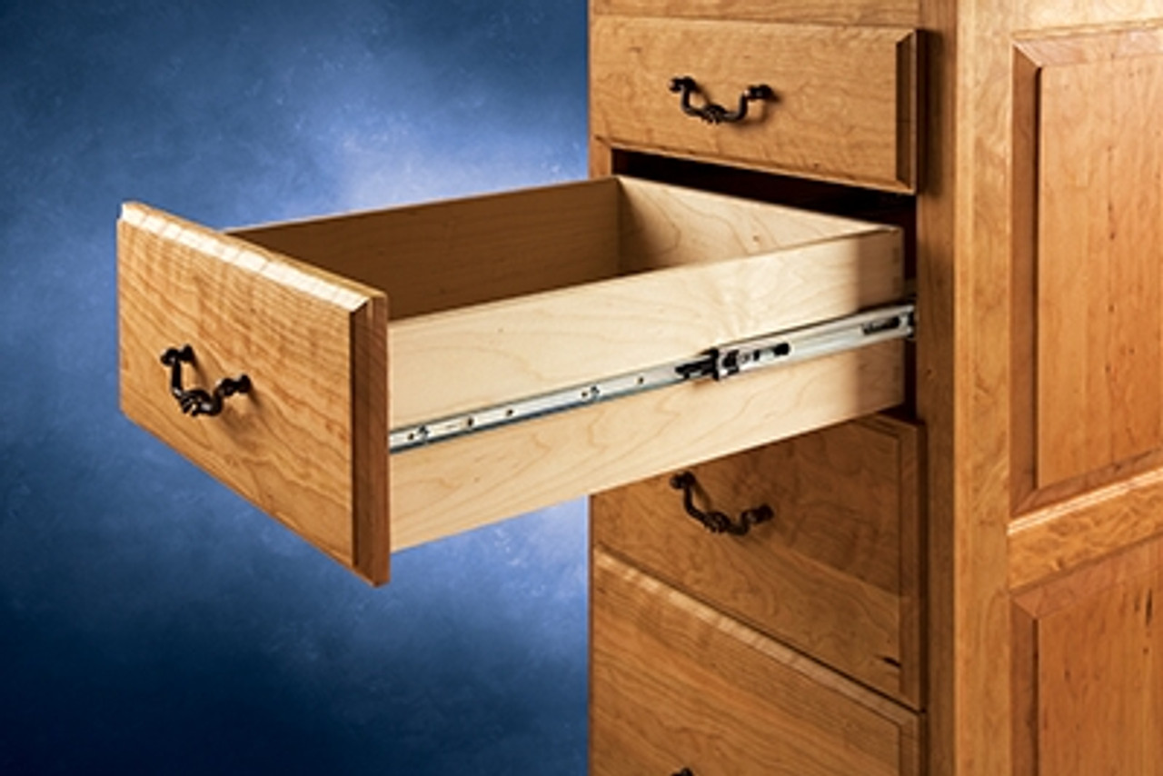 Rockler Lifetime Low Profile Drawer Slides Series 3612, Pair, 18"L