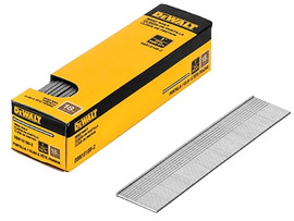 DeWalt Brad Nails for All Brands of Pneumatic Nailers, 1", Carton/2,500