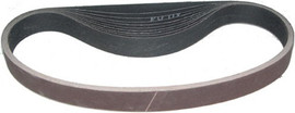 MSC Sanding Belts, Aluminum Oxide/Close Coat, 120 Grit, 1" x 30"