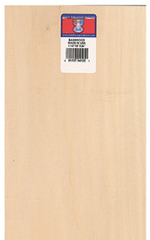Midwest Products Basswood Sheet 1/16"x6"x36", pkg/10
