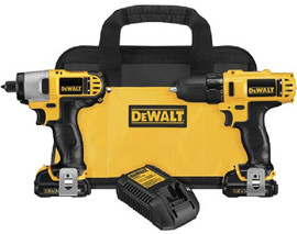 DeWalt 12 Volt Max Drill/Driver Impact Combo Kit