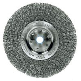 Weiler TruLock Wire Wheel Brush - 10" x 3/4"/.0118 Wire, 3/4Arb - Max. 4000RPM