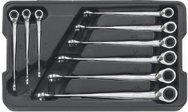 Gearwrench X-Beam Ratcheting Fractional Wrench Set - 9pc