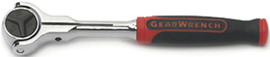 Gearwrench Reversible Roto Head Ratchet - 1/4" Drive - Cushioned Grip