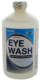 Eye Wash Replacement Solution for SAS Eye Wash Station - 16 oz.