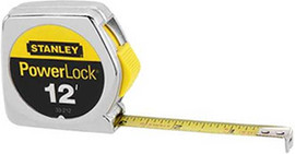 Stanley Tape Rule - PowerLock - 3/4" x 12'