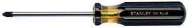 Stanley 100 Plus  Phillips Head Screwdriver, #1 Tip, 3" Blade, 6-3/4" Long