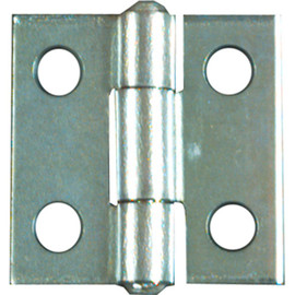 The Hillman Group Light & Narrow Fast Pin Hinge - Zinc - 1-1/2" x 1-13/32" - pkg/2