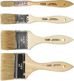 Linzer Bristle Chip Brushes - Assortment of 108 - 1/2", 1", 2", 3"