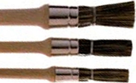 Linzer Round Glue Brushes, Size 6, 1/2" Dia, 1-5/8" Bristle Brush