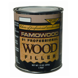 Famowood Plastic Based Wood Putty, Mahogany Putty, 1/4 Pint