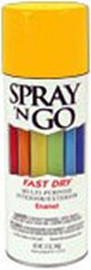 DAP Spray-N-Go Decorative Enamel Paint, 12 oz. Aerosol, Gloss Gray