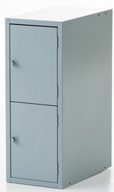 Montisa  Base Cabinets - 2-Locker (12A), Gray
