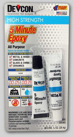 ITW Devcon 5 Minute Epoxy - 5 Minute Dev Tube - 1 oz.