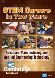 Infobase Learning Stem Careers DVD - Advanced Manufacturing and Applied Engineering