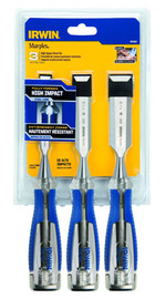 Irwin High Impact Chisels - 1/2", 3/4" and 1" - Set/3