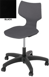 Smith System Task Chair - Black - Seat 25"D x 25"W