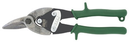 Channellock Aviation Snips - 1-1/4"L, Right Cut, Green