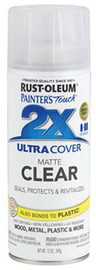 Rust-Oleum Painter's Touch 2X Ultra Cover Clear Spray, 12 oz., Matt