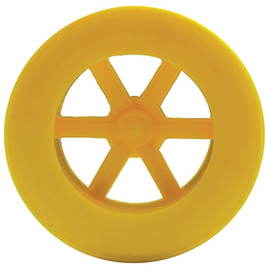 Rear Spoke Dragster Wheels With Spokes, Yellow, pkg/100