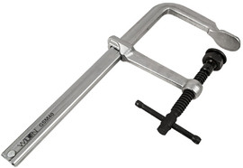 Wilton F-Clamp, Heavy-Duty, Classic Series, 8" Opening, 5-1/2" Throat Depth, Model GSM20