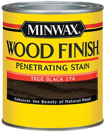 Minwax Penetrating Oil Stain, True Black 274, Quart