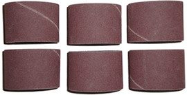 Clesco Sanding Sleeves - 1/2" x 1/2" 50 Grit - pkg/6