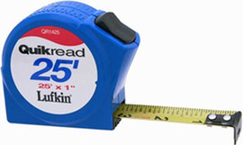 Lufkin Quikread Tape Rule - 1" x 25'