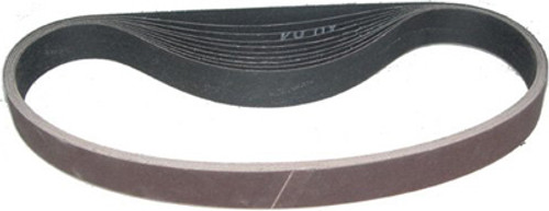 MSC Sanding Belts, Aluminum Oxide/Close Coat, 120 Grit, 1" x 30"