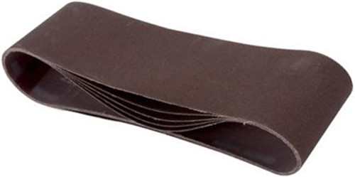 Norton Sanding Belts, Aluminum Oxide/Close Coat 80 Grit Sanding Belt, 4" x 24"