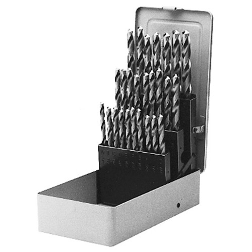 Alfa Cobalt Drill Bit Set - 15 Piece 1/16" - 1/2" x 32nds With Metal Index