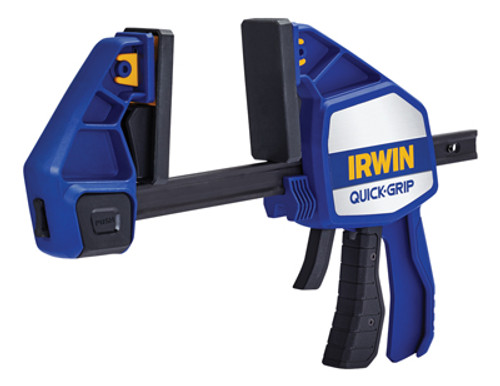 Irwin Quick-Grip Heavy-Duty One-Handed Bar Clamp, 6" Opening